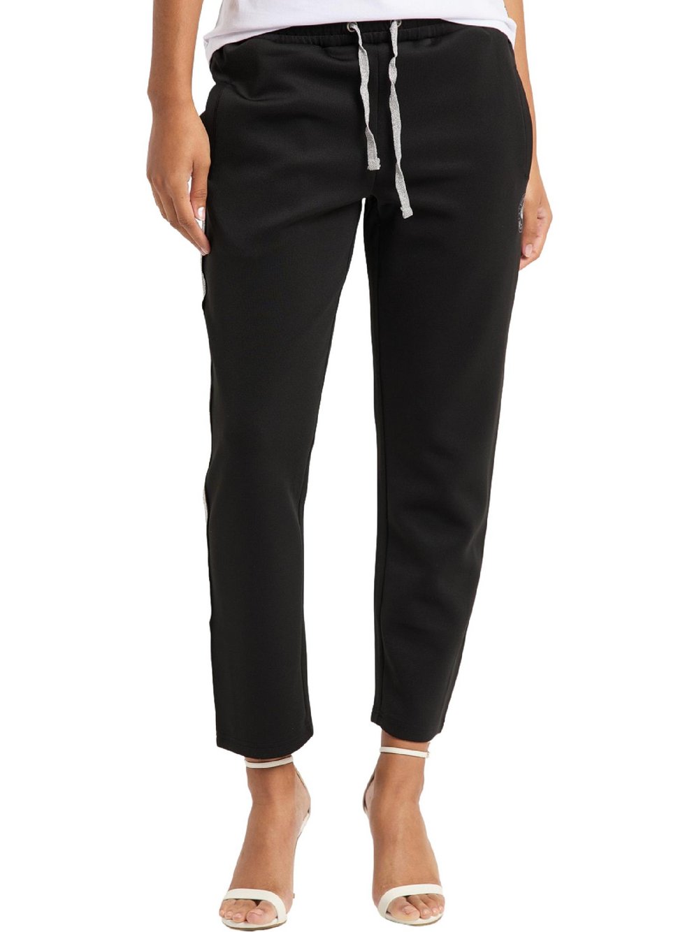 Bruno Banani Sweathose  Damen schwarz bedruckt, S