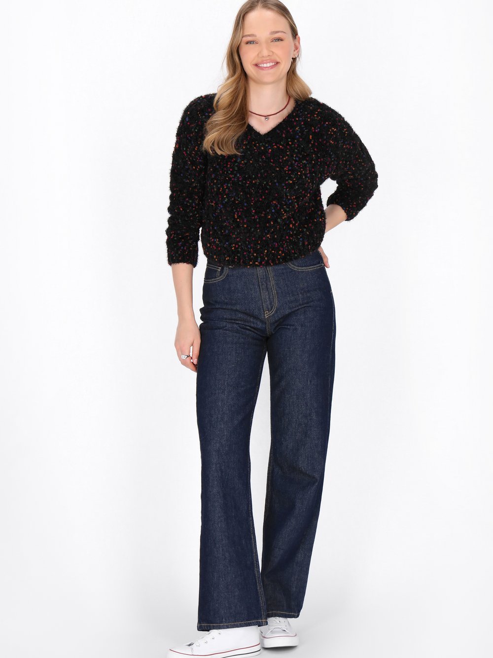 MyMo Pullover Damen mehrfarbig, XL/XXL