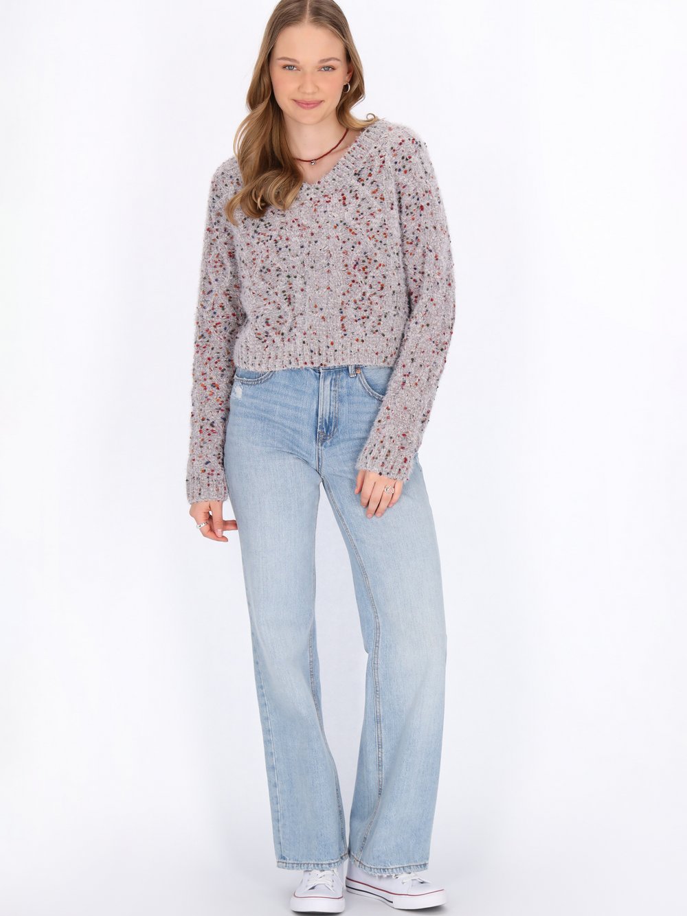 MyMo Pullover Damen mehrfarbig, XS/S