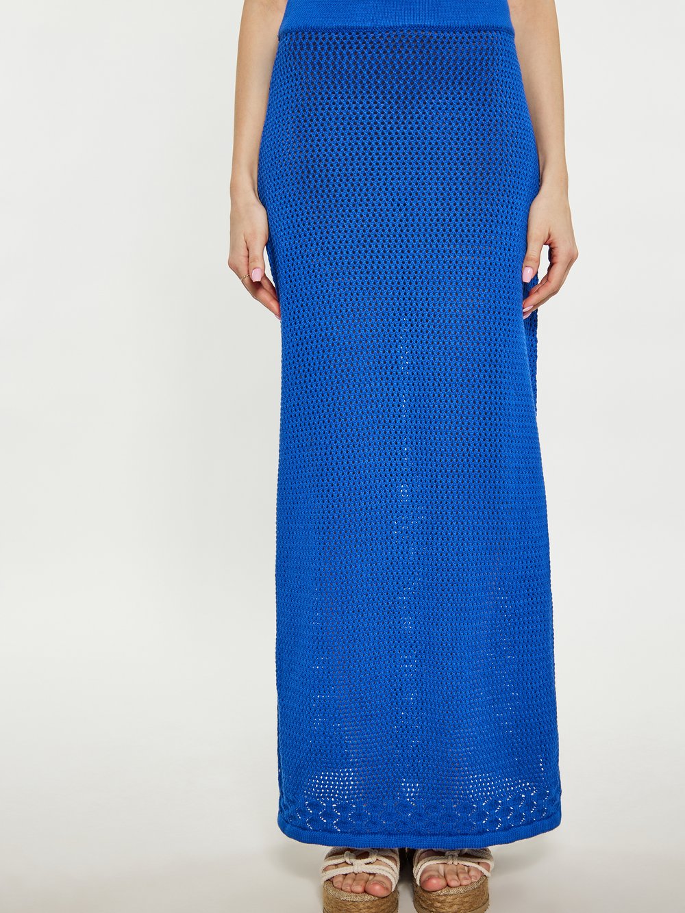 MyMo Rock Damen Baumwolle blau gestreift, XS