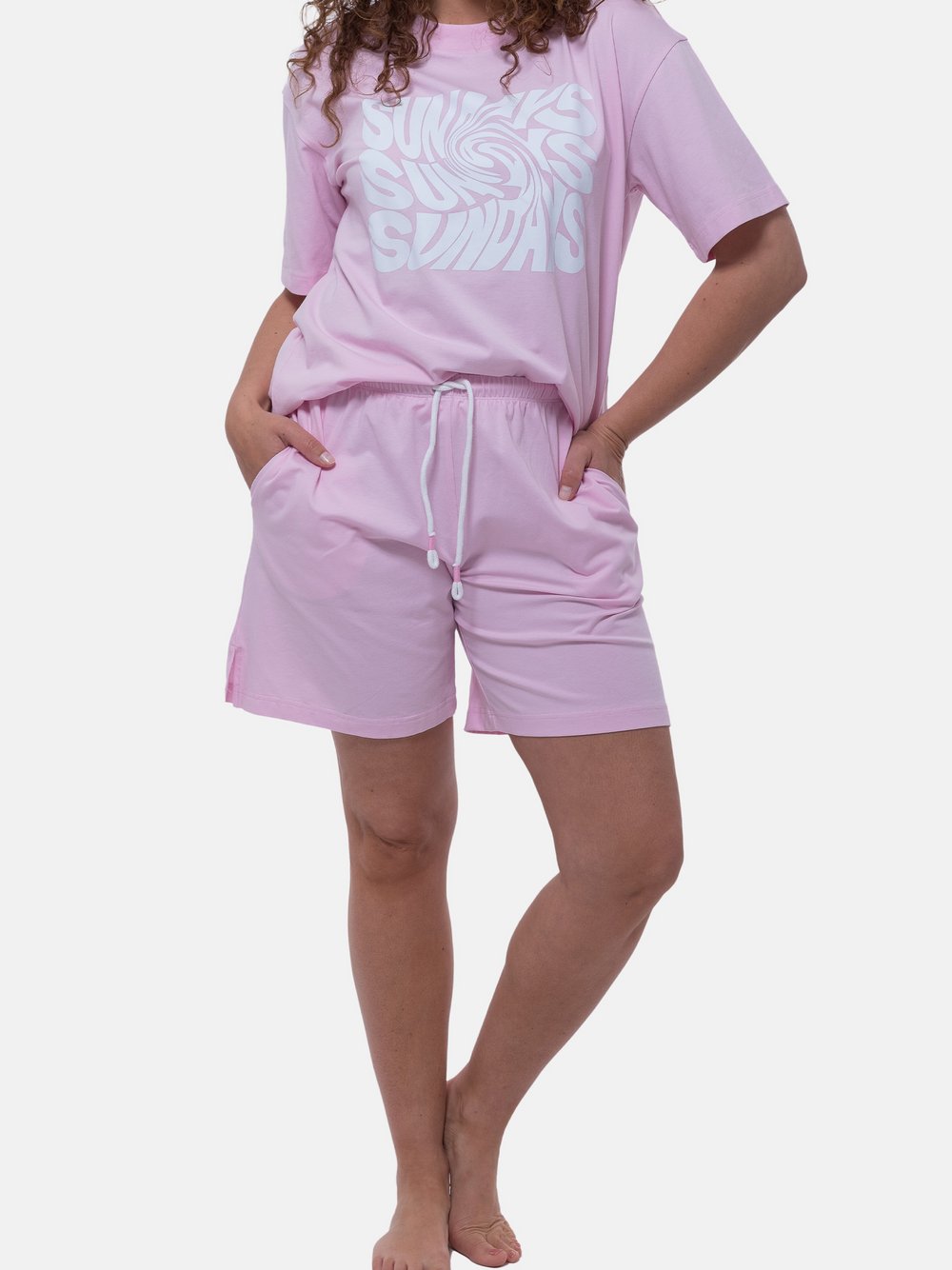 Thumbnail - Mey Schlafanzug Damen Baumwolle rosa, M