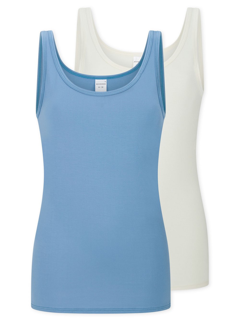 Schiesser Unterhemd  Damen Jersey mehrfarbig, 38