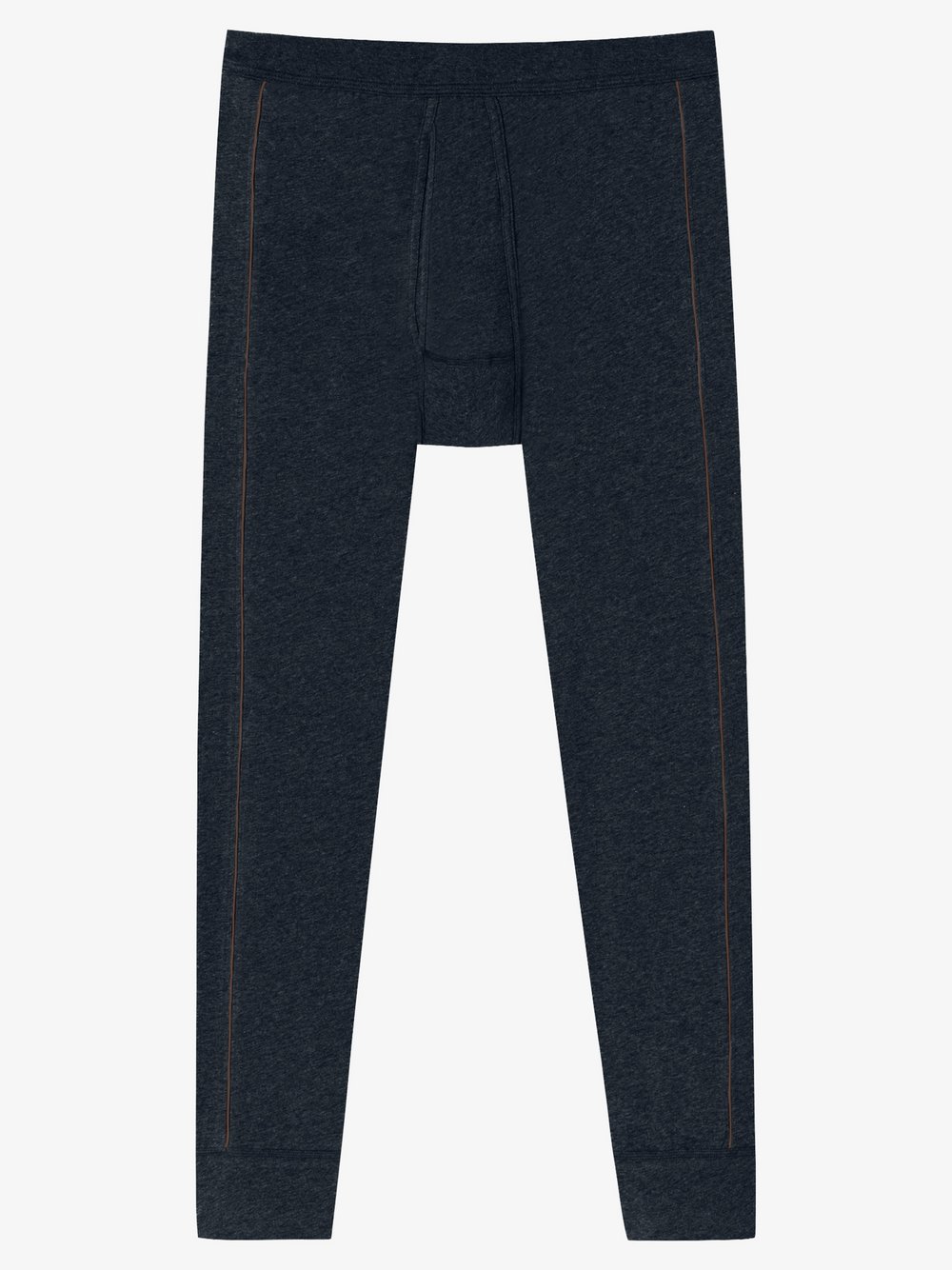 Schiesser Lange Unterhose  Herren Jersey blau, 5