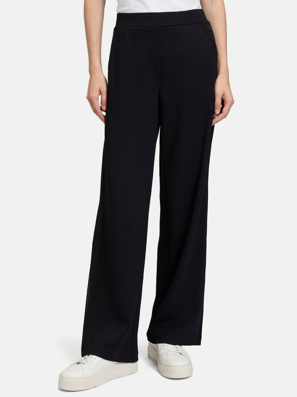 Betty Barclay Schlupfhose Damen Viskose schwarz, 36