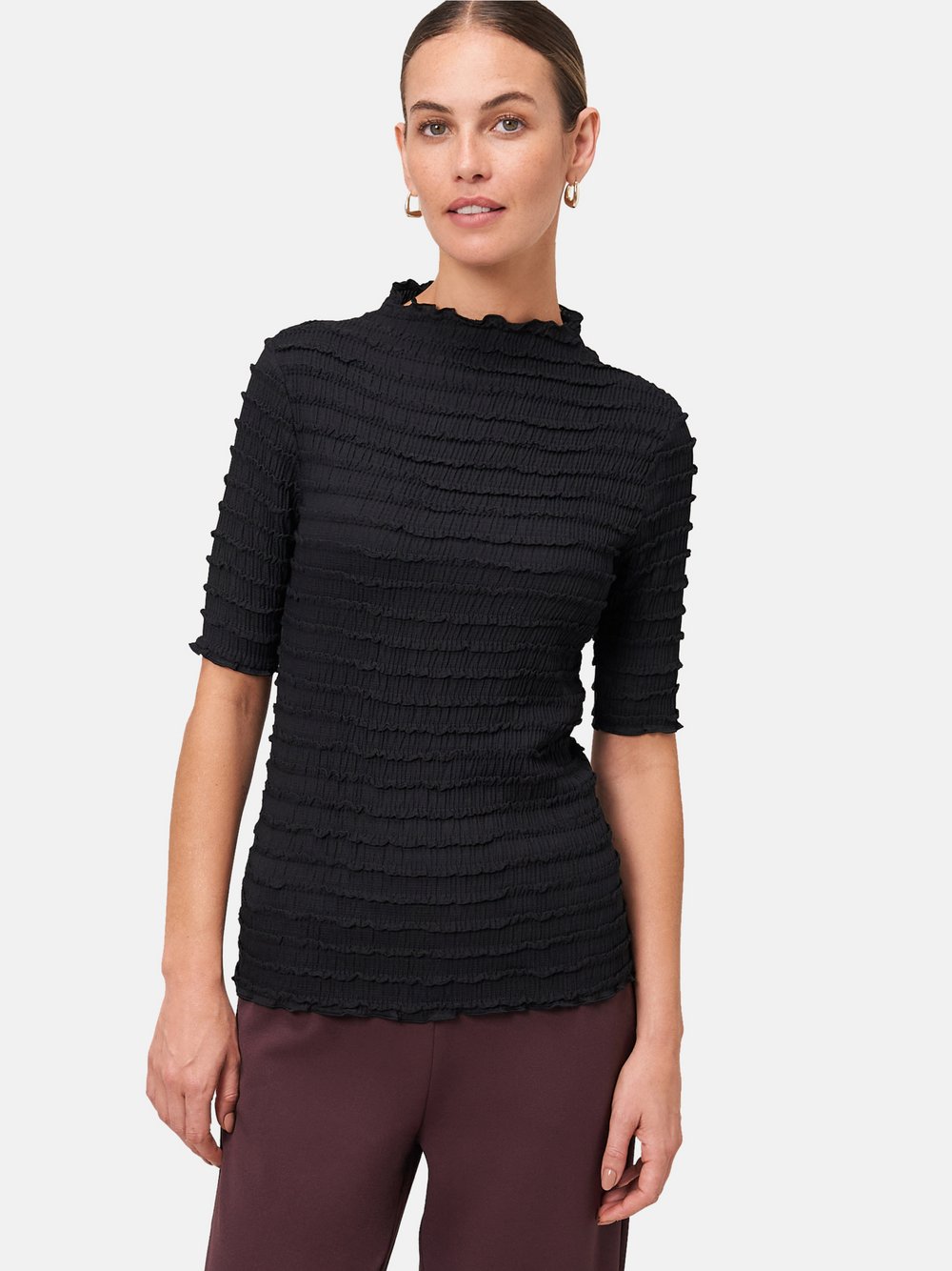 zero Shirt Damen schwarz, 38