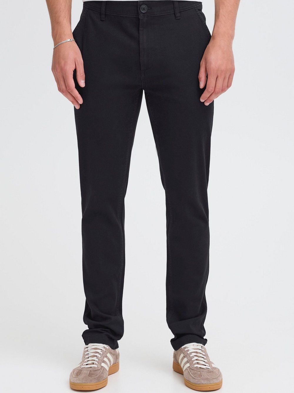 BLEND Chinohose Herren Baumwolle schwarz, 36-32
