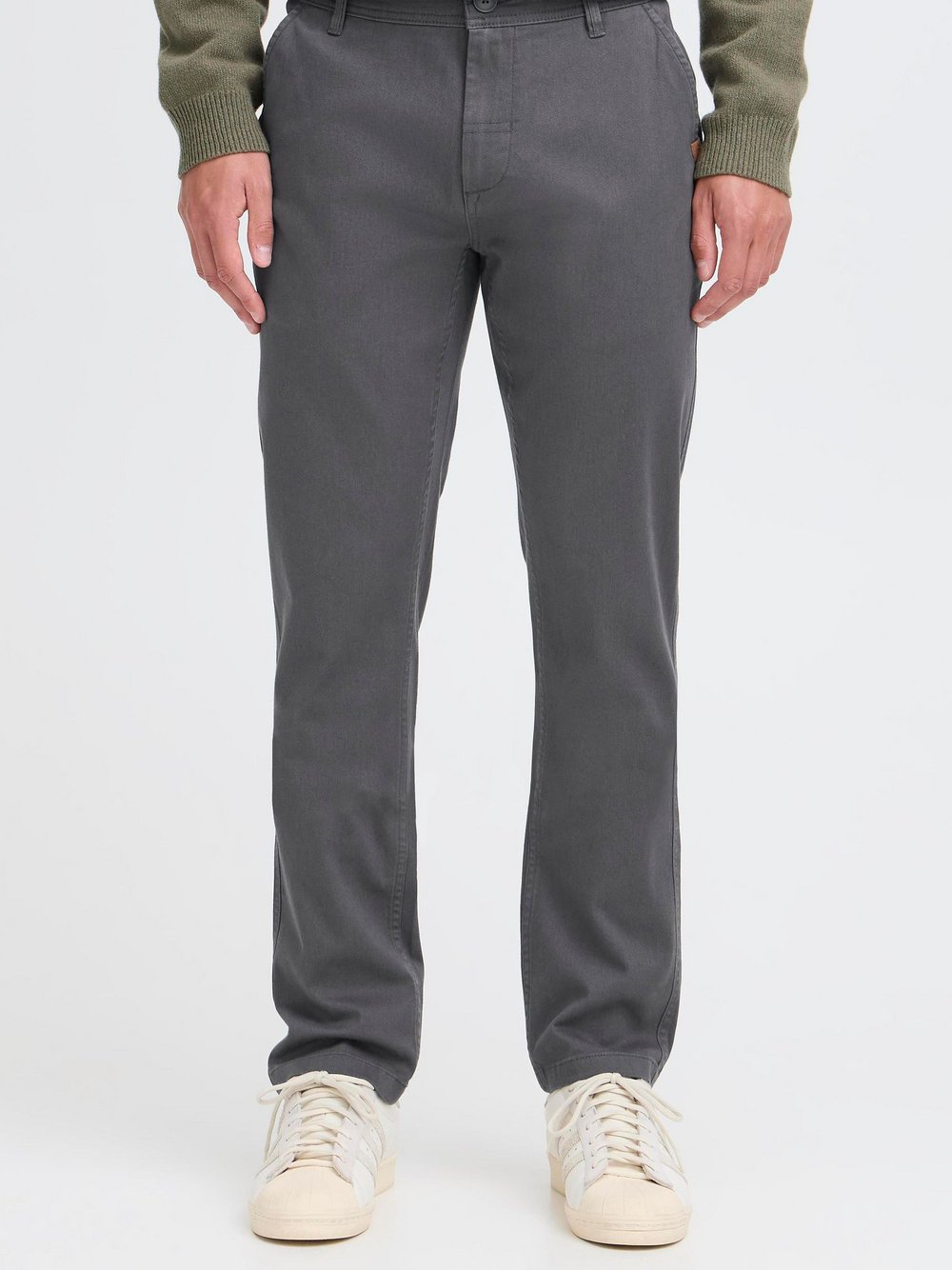 BLEND Chinohose Herren Baumwolle grau, 31-32