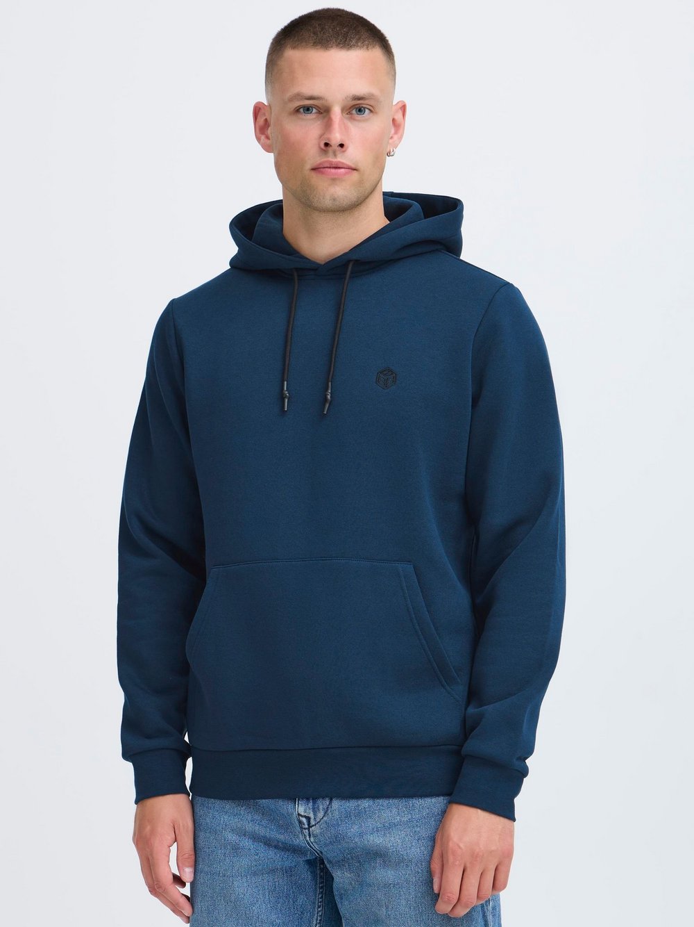BLEND Hoodie Herren blau, S