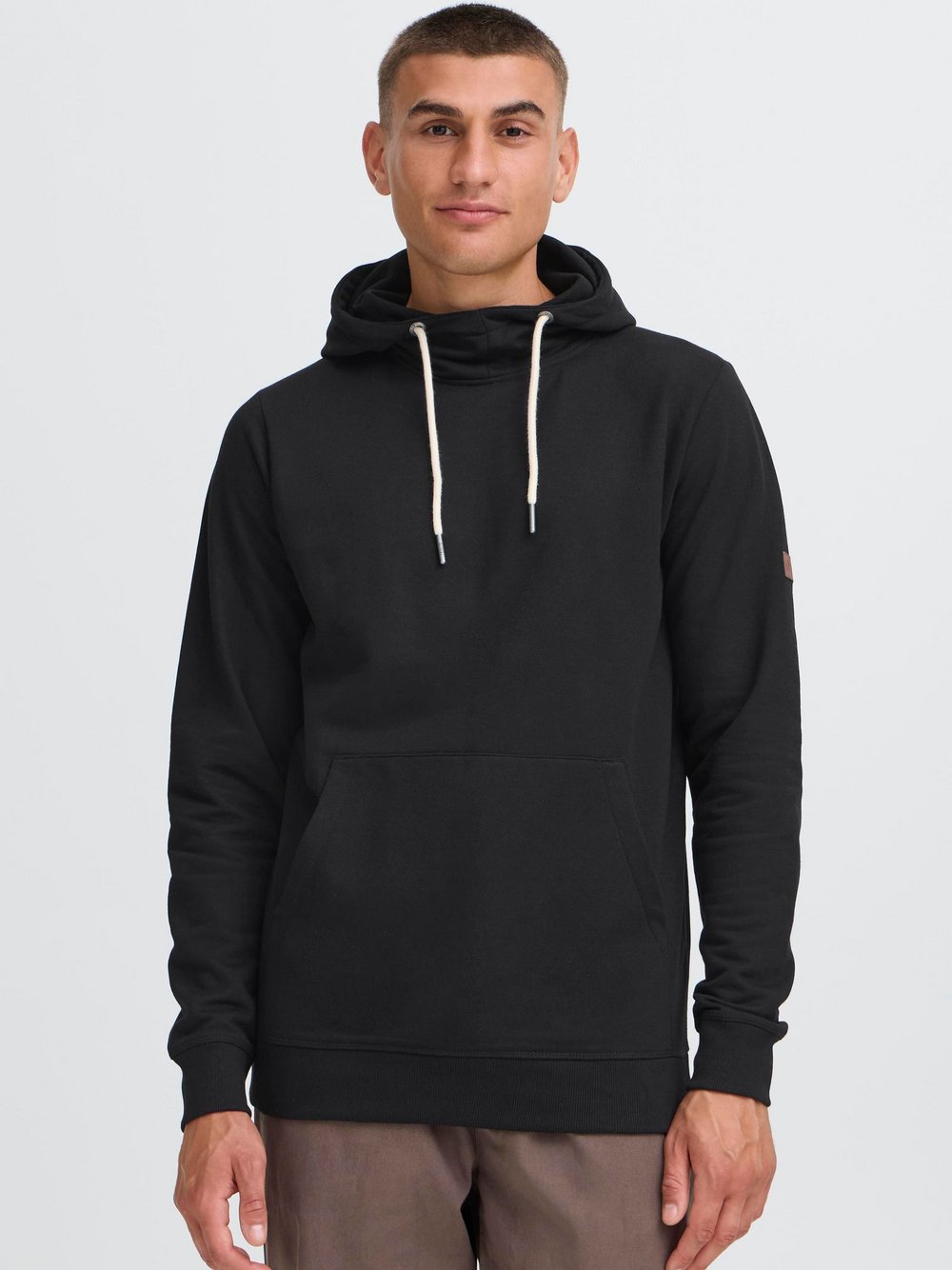 Thumbnail - Solid Hoodie Herren schwarz, M