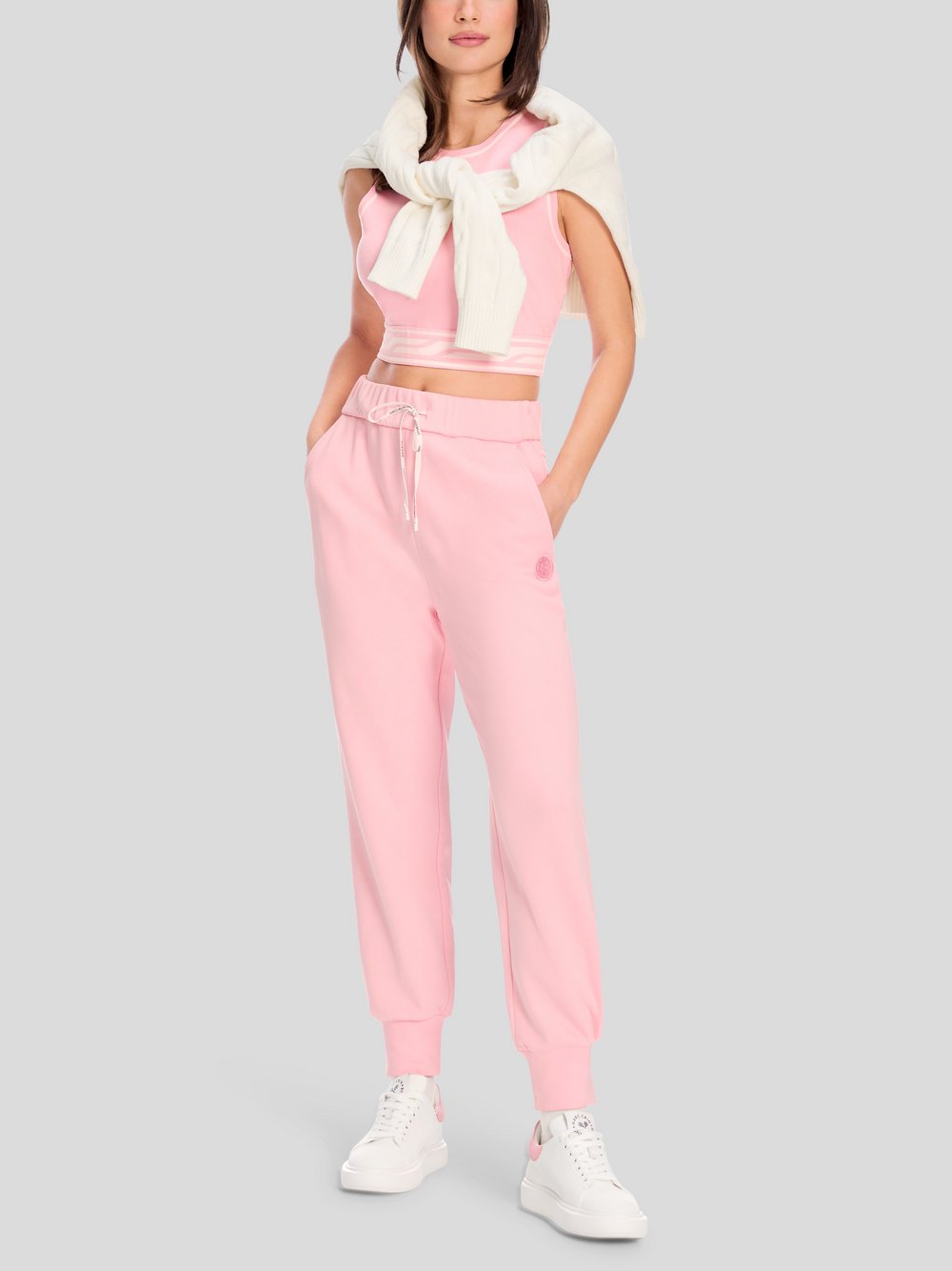 Marc Cain Hose Damen Baumwolle pink, 36