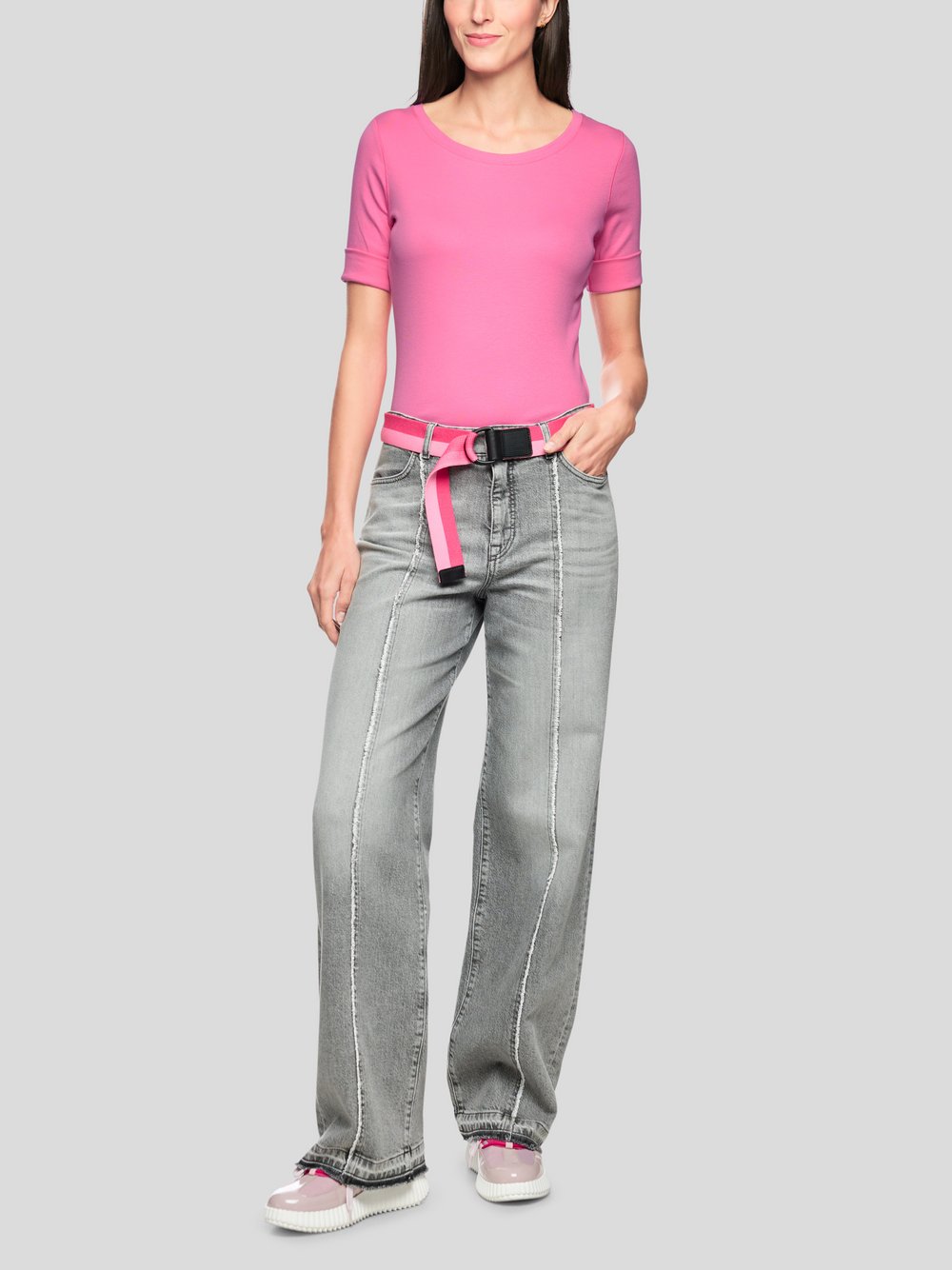 Marc Cain T-Shirt Damen Baumwolle rosa, 38