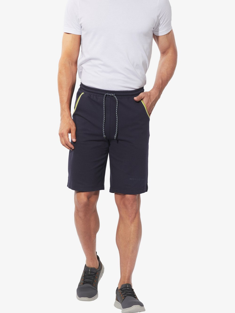 Thumbnail - BABISTA Doppelpack Sweatbermuda Herren Baumwolle blau, M