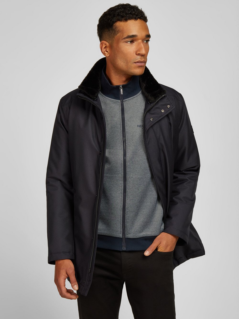 Thumbnail - Daniel Hechter Jacke Herren blau, 48