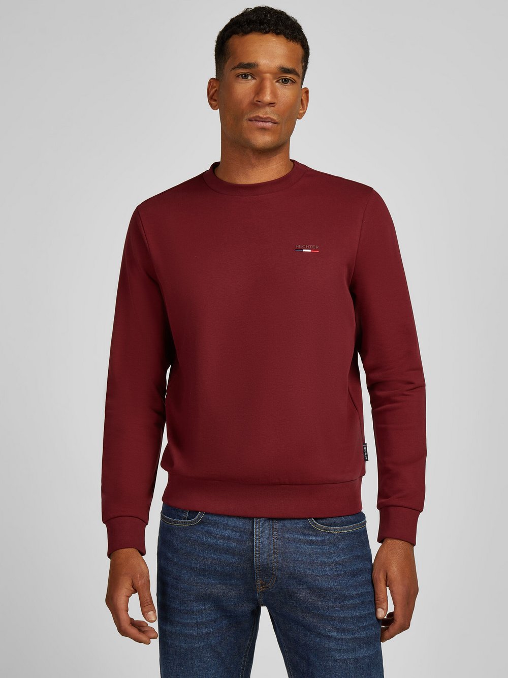 Thumbnail - Daniel Hechter Pullover Herren Baumwolle rosa, XXL