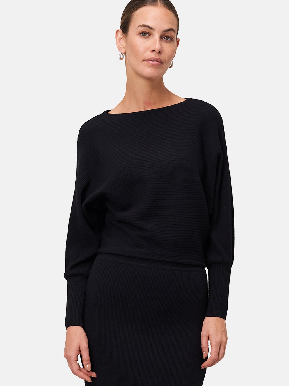 zero Strickkleid Damen Viskose schwarz, 34
