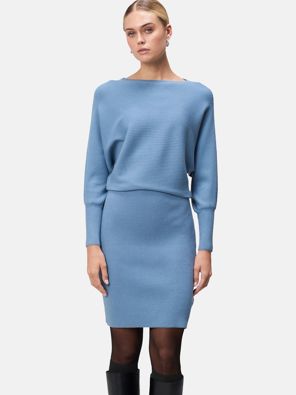 zero Strickkleid Damen Viskose schwarz, 36