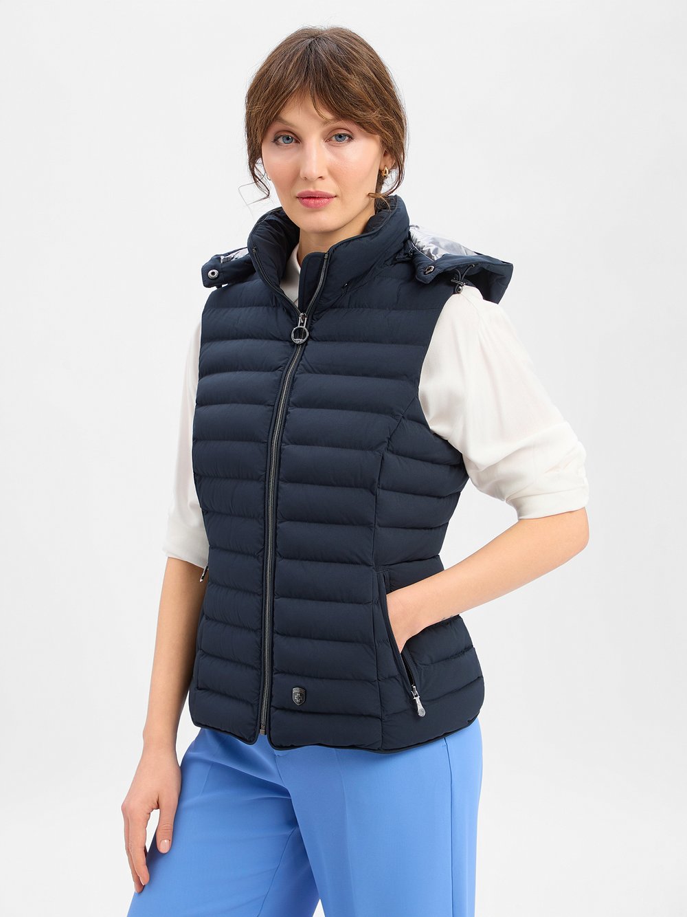 Wellensteyn Steppweste Damen blau, M