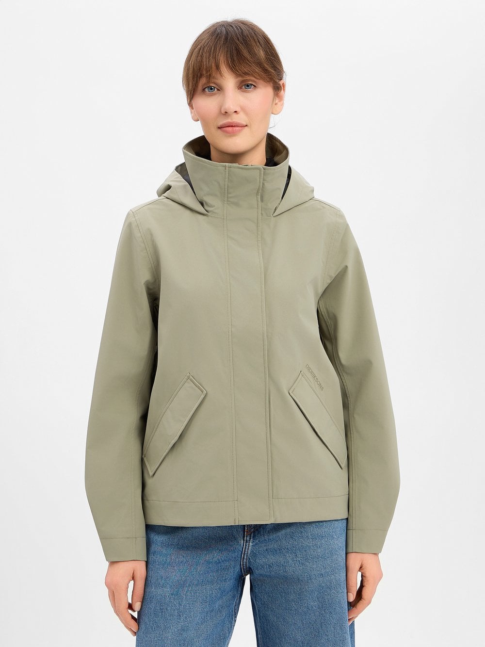 Didriksons Regenjacke Damen grün, 46