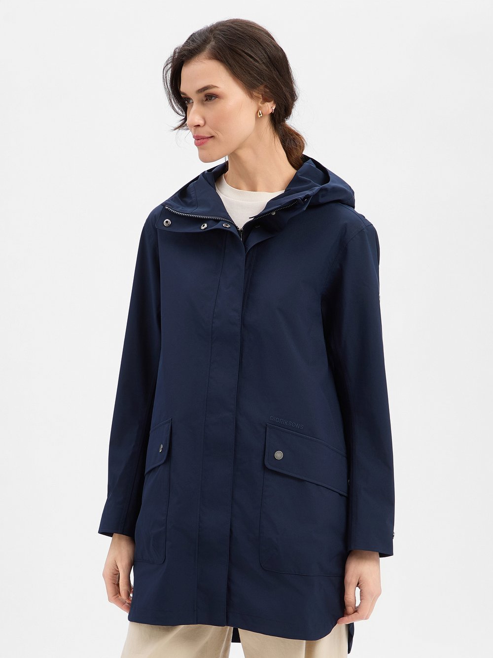 Didriksons Regenparka Damen blau, 48