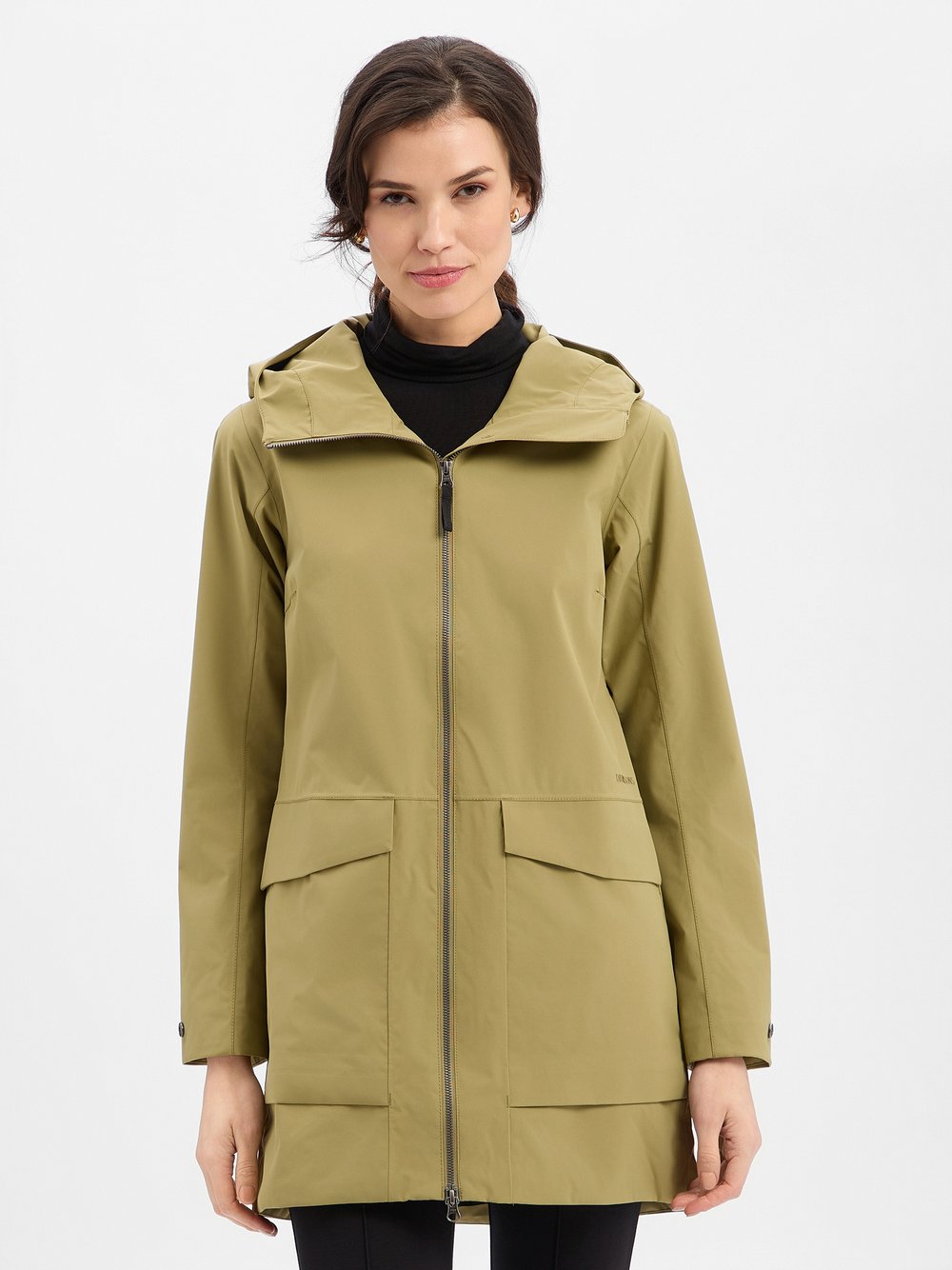 Didriksons Regenjacke Damen grün, 34