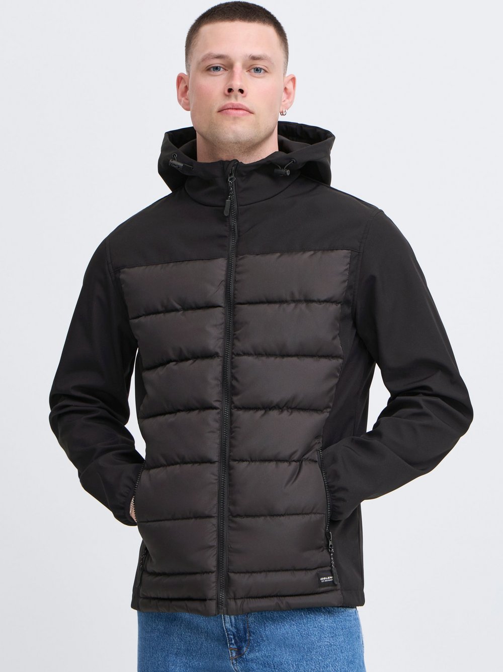 BLEND Steppjacke Herren schwarz, XL