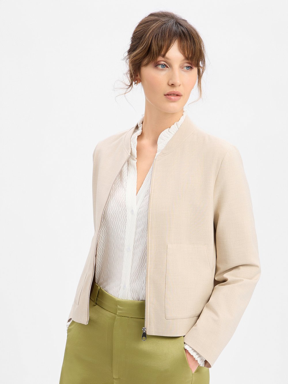 s.Oliver BLACK LABEL Blouson Damen beige, 38