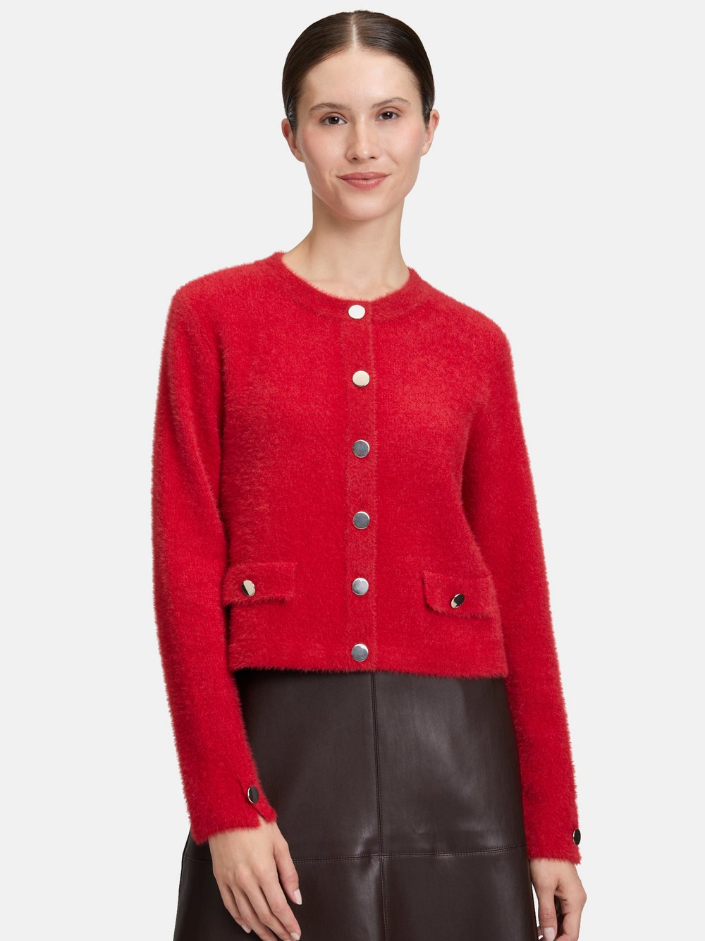 Betty Barclay Strickjacke Damen Polyamid rot, 36