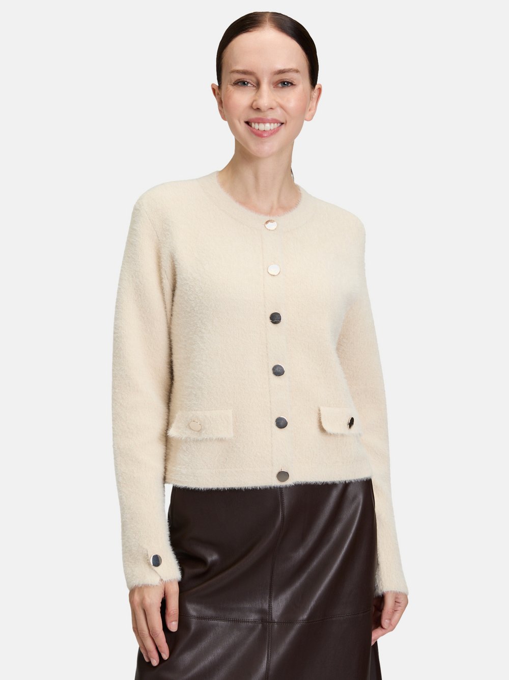 Betty Barclay Strickjacke Damen beige, 36