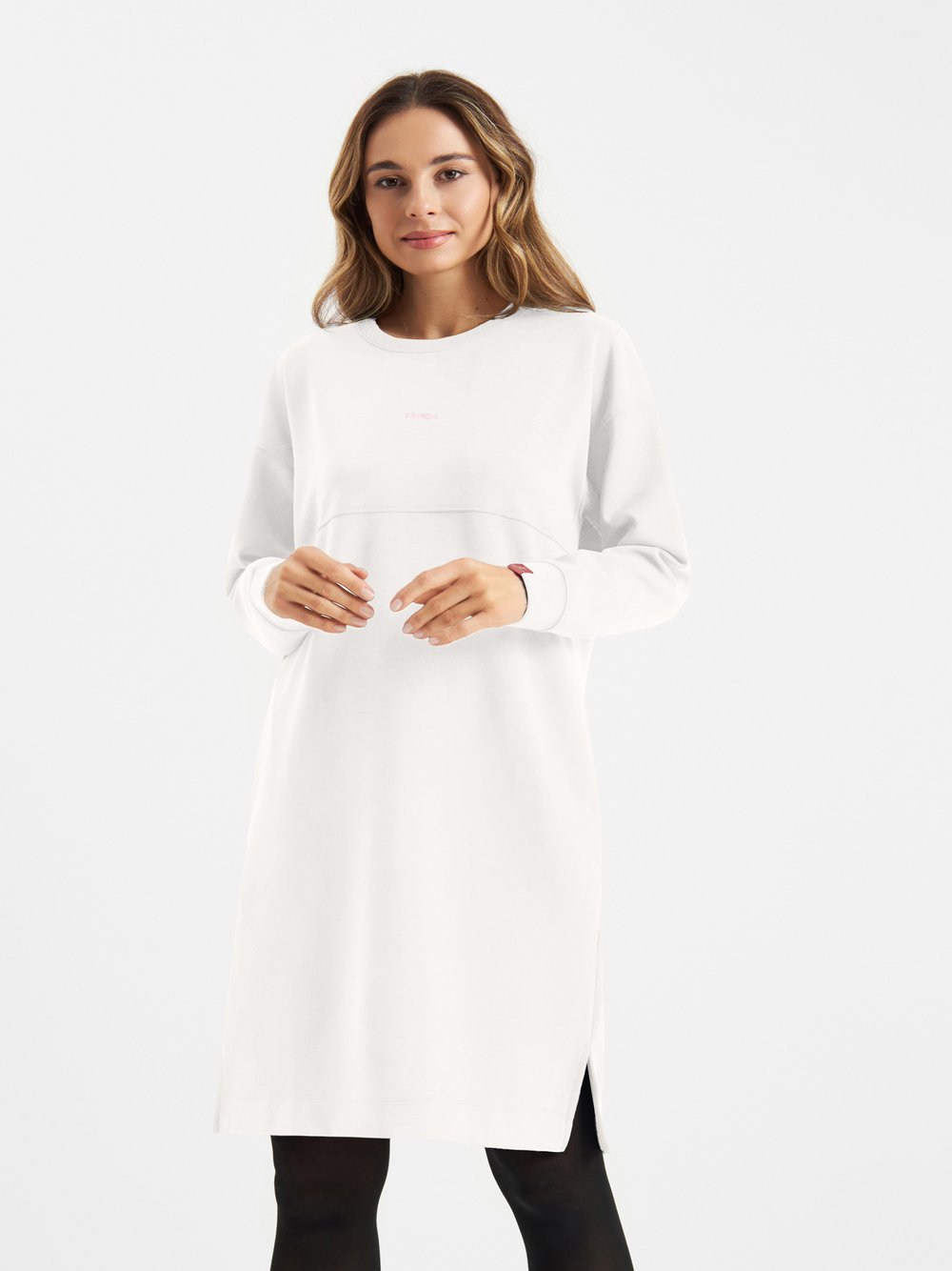 Frieda & Freddies Oversized Kleid Damen Modal beige, 40