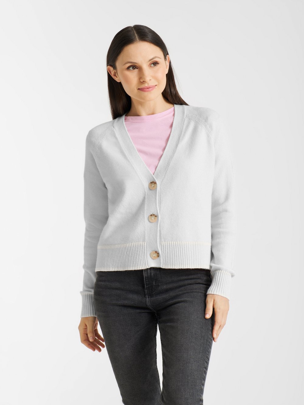 Frieda & Freddies Strickjacke Damen Viskose mehrfarbig, 34
