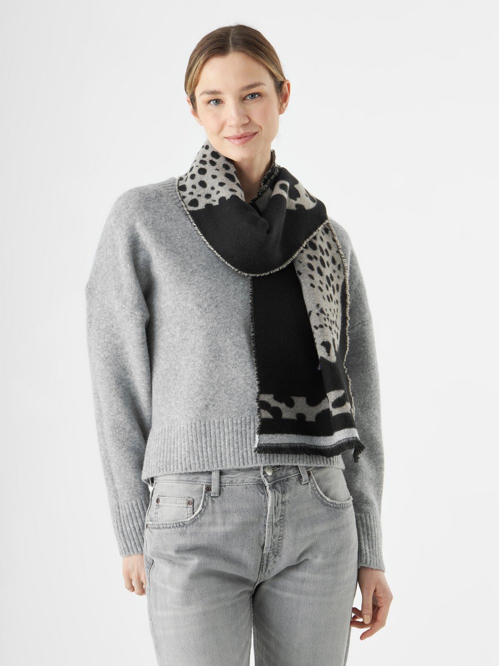 Codello Schal Damen schwarz, ONE SIZE
