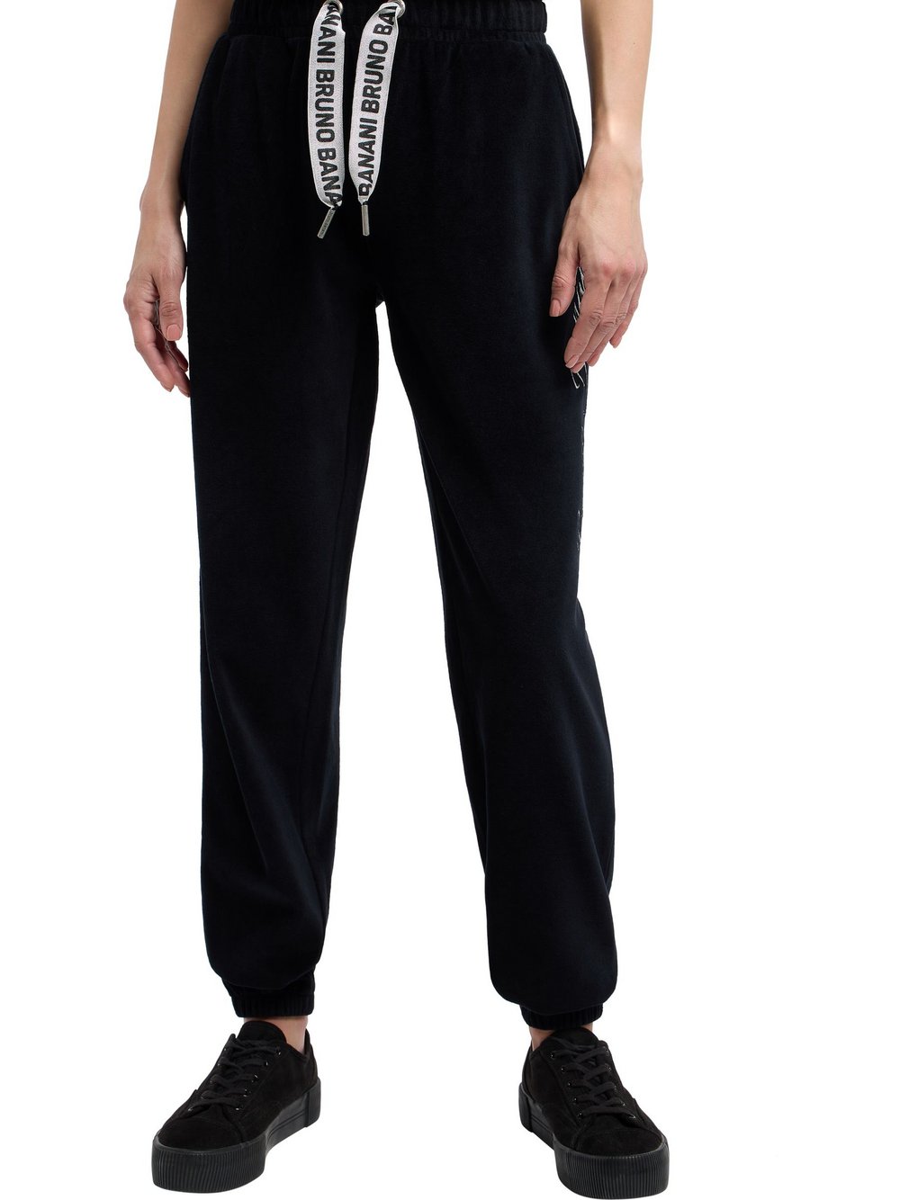 Bruno Banani Nickihose  Damen Baumwolle schwarz, S