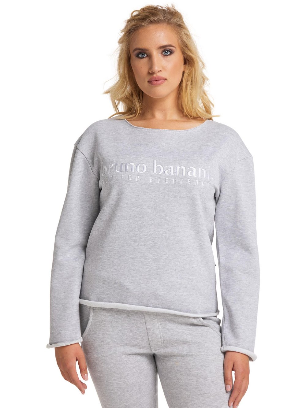 Bruno Banani Langarmshirt Damen Baumwolle mehrfarbig bedruckt, M