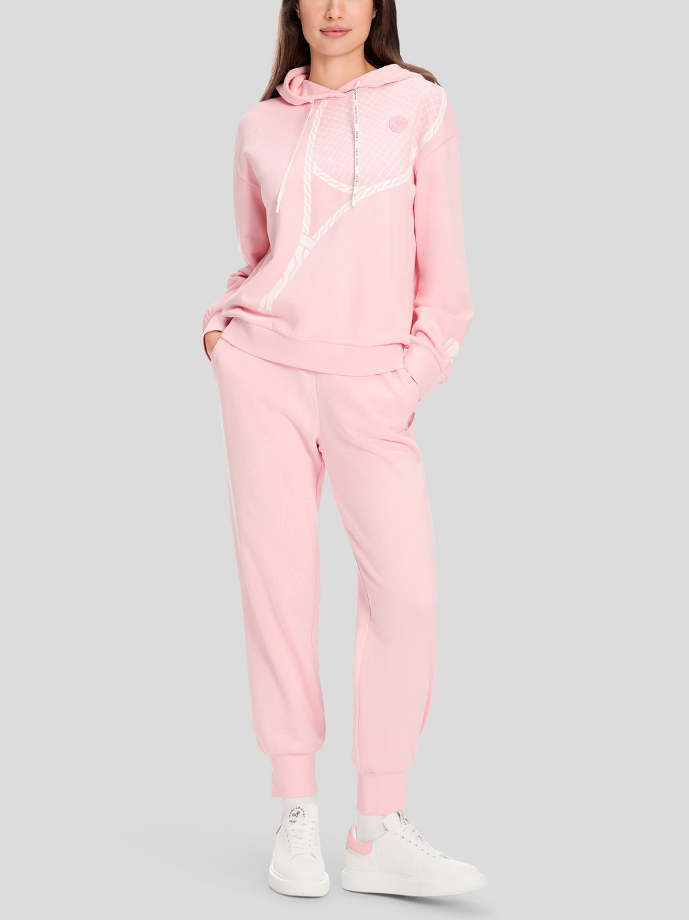 Marc Cain Sweat-Shirt Damen Baumwolle pink, 42
