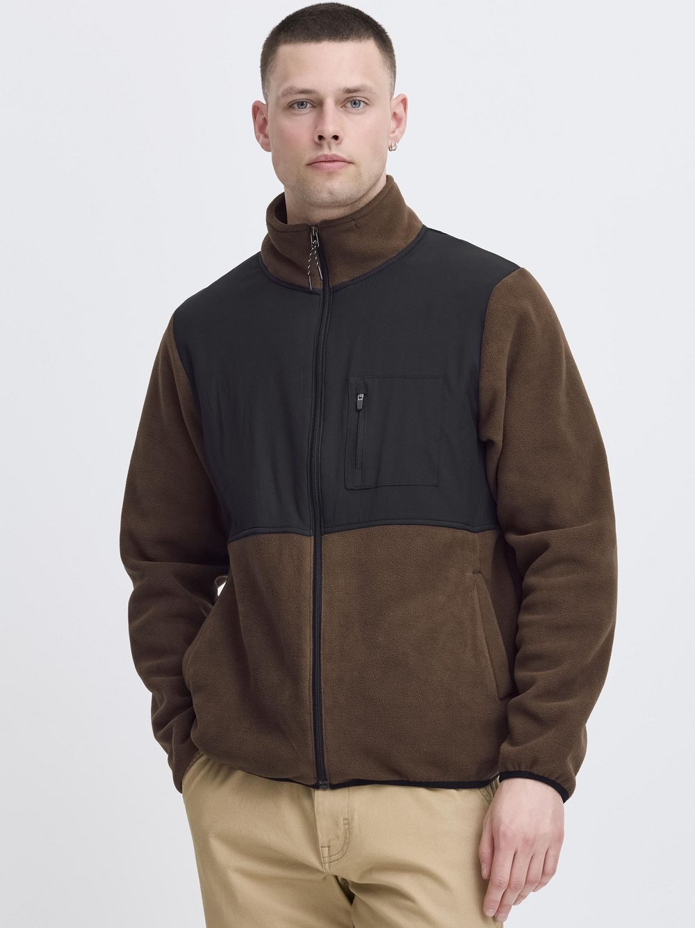 Thumbnail - BLEND Trainingsjacke Herren braun, M