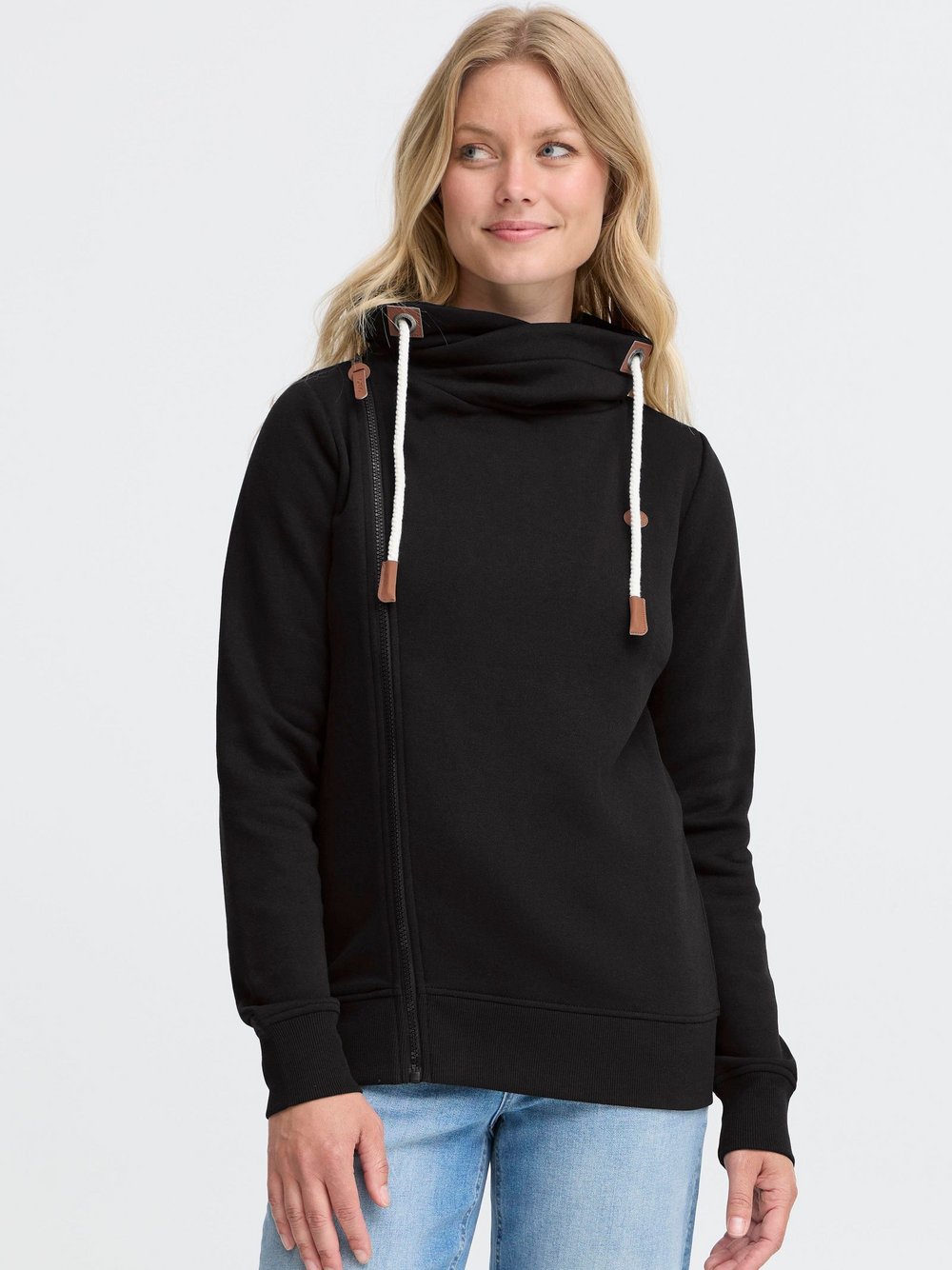 Thumbnail - OXMO Trainingsjacke Damen schwarz, M