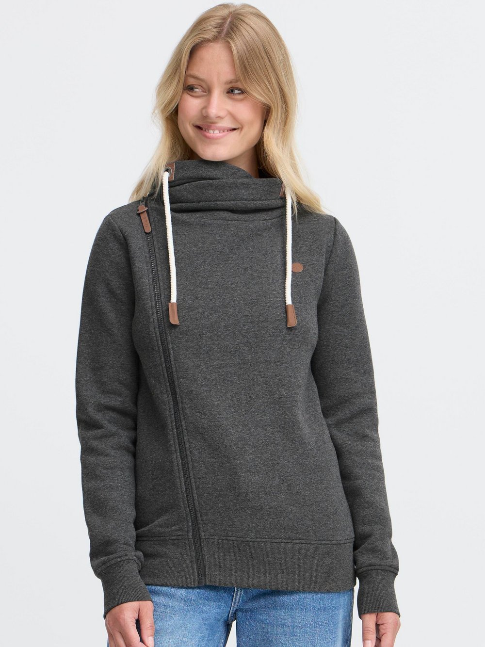 OXMO Trainingsjacke Damen grau, XL