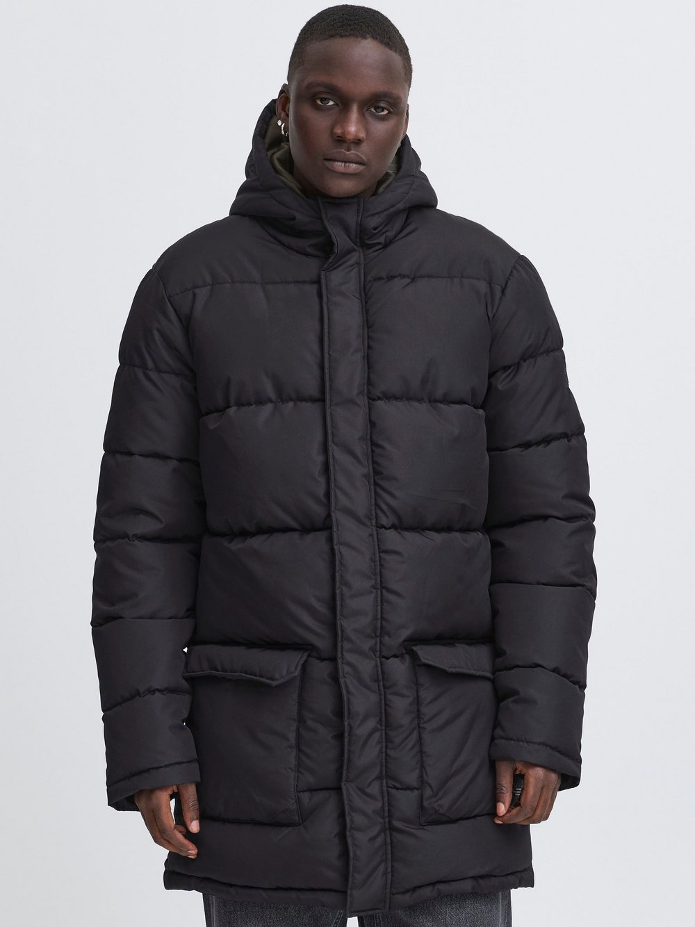 BLEND Steppmantel Herren schwarz, M