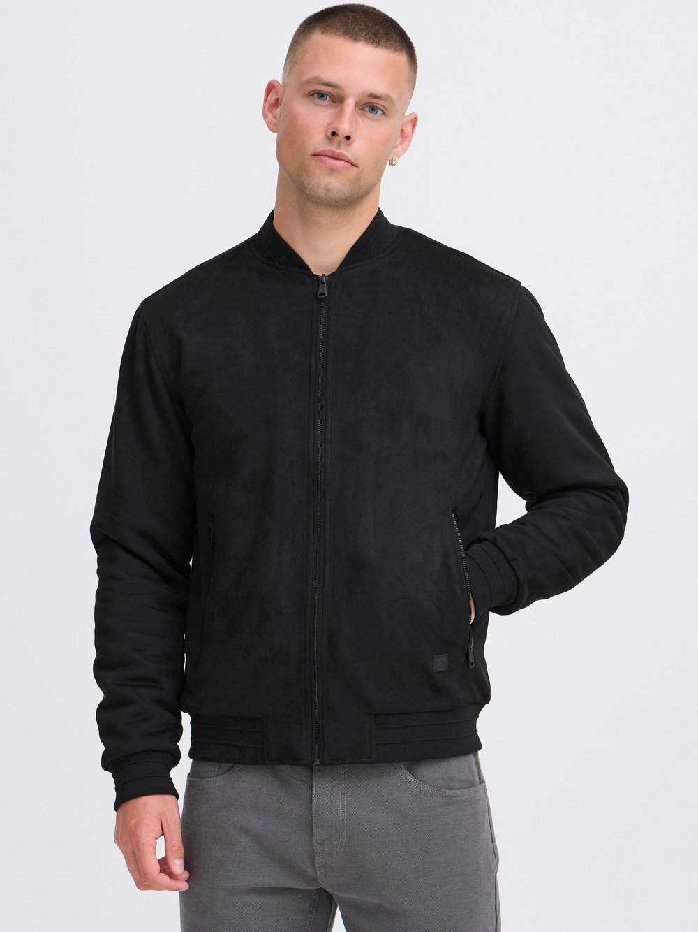 Indicode Kunstlederjacke Herren schwarz, L