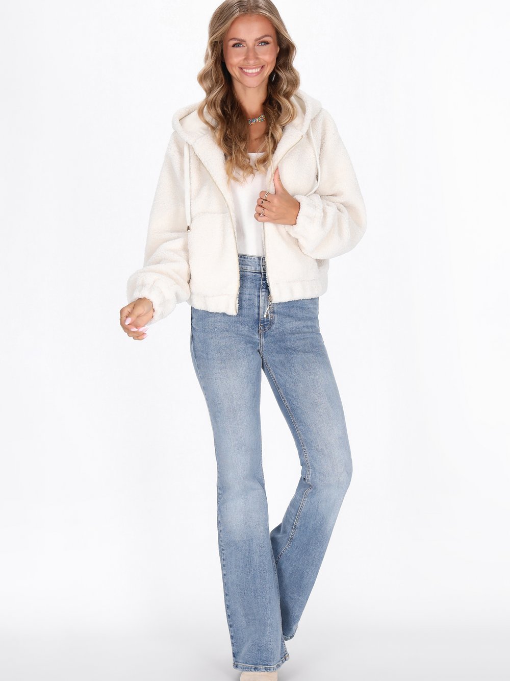 IZIA Jacke Damen weiß, S