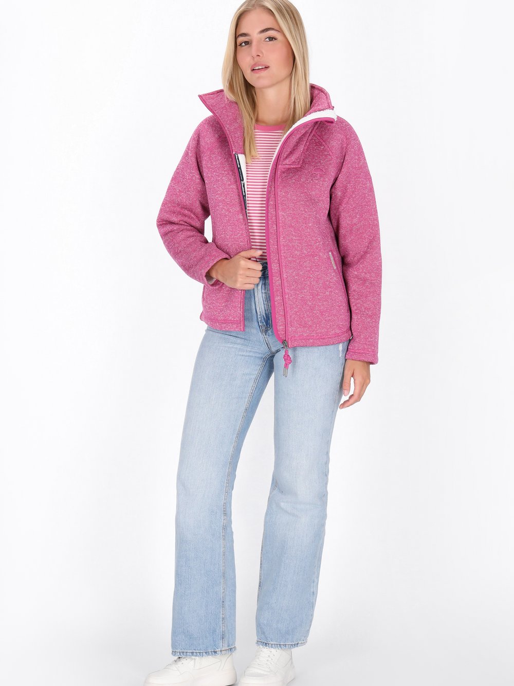Schmuddelwedda Jacke Damen rosa, XXL