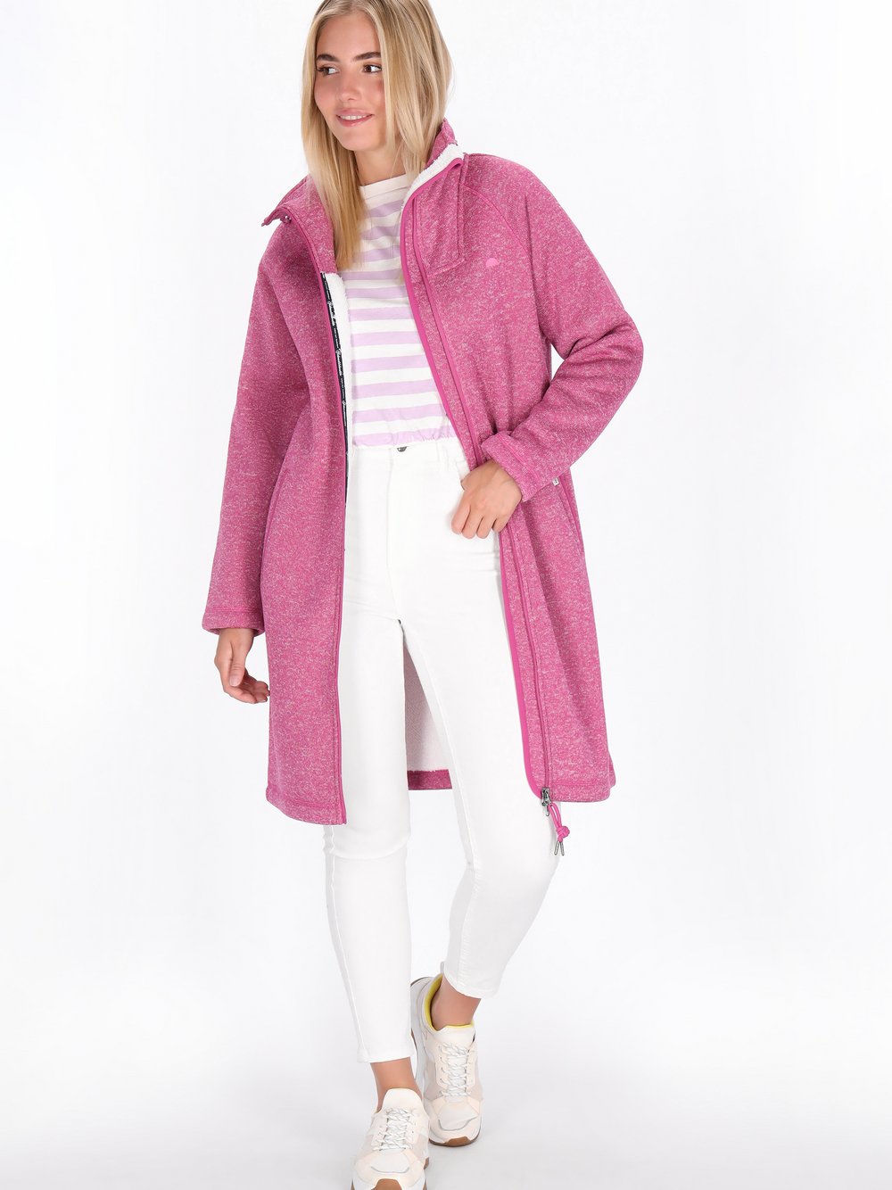 Schmuddelwedda Mantel Damen rosa, M