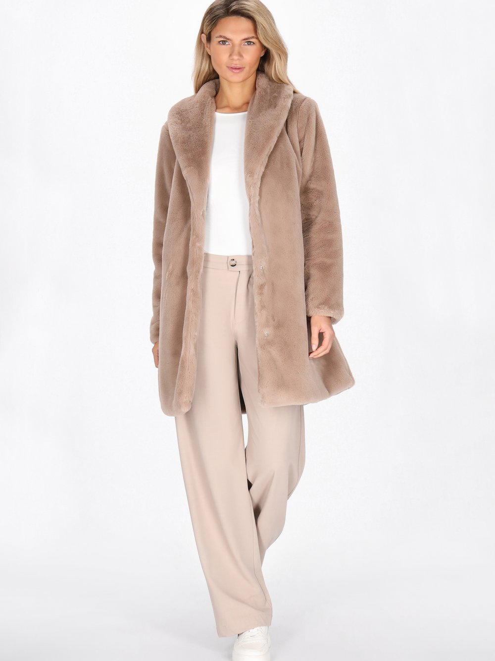 Usha Mantel Damen lila, XXL