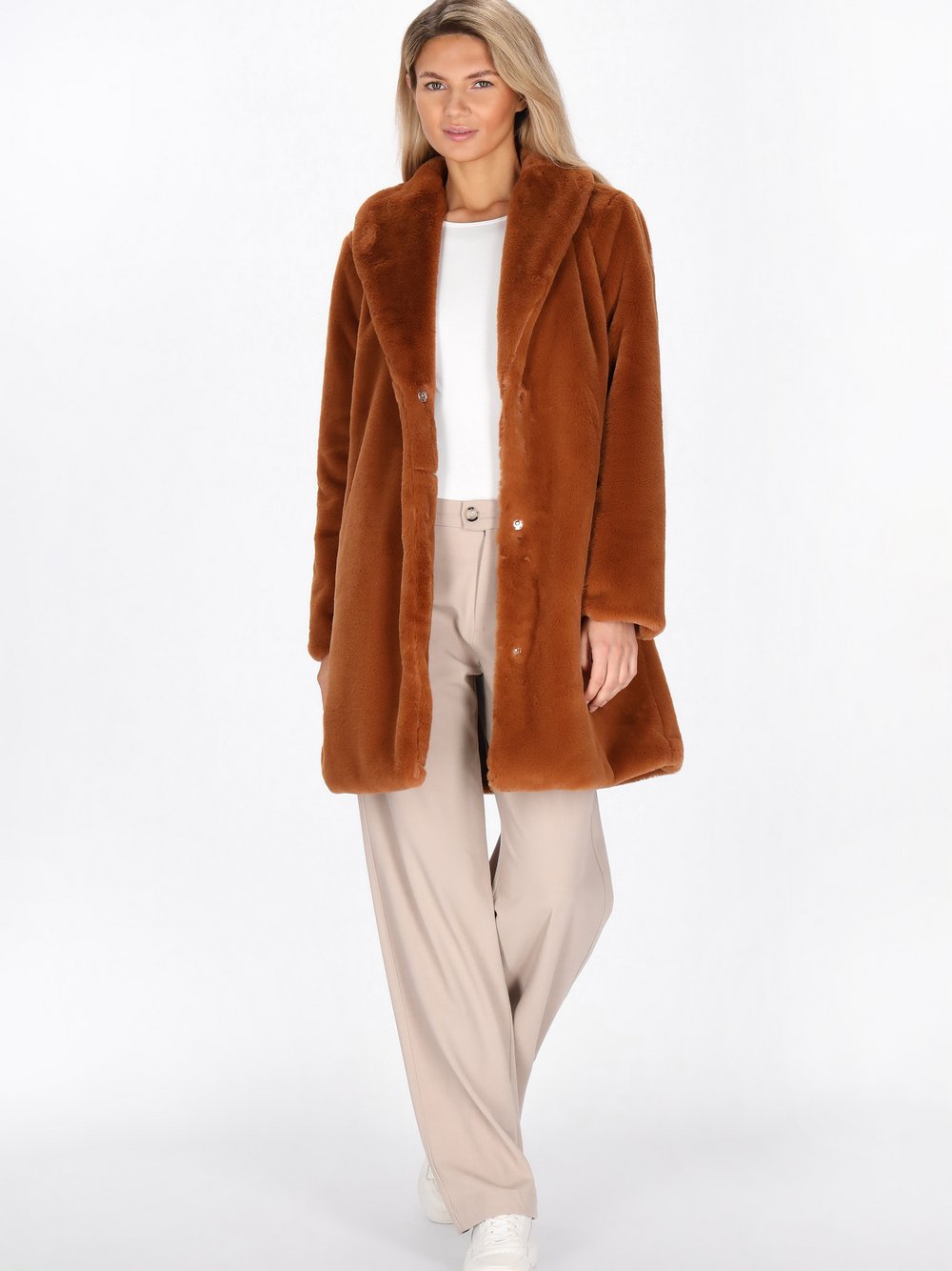 Usha Mantel Damen braun, XXL