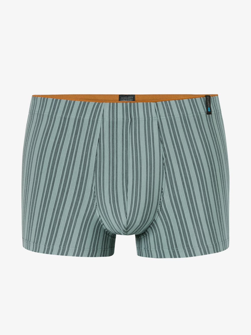 Schiesser Trunk Herren grün gestreift, 8