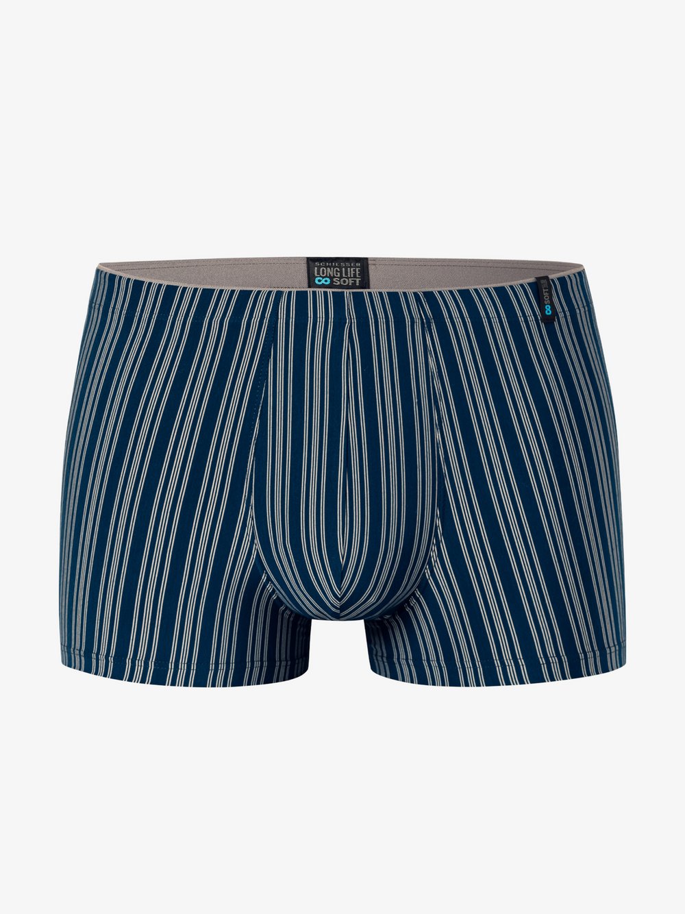 Schiesser Trunk Herren blau gestreift, 8