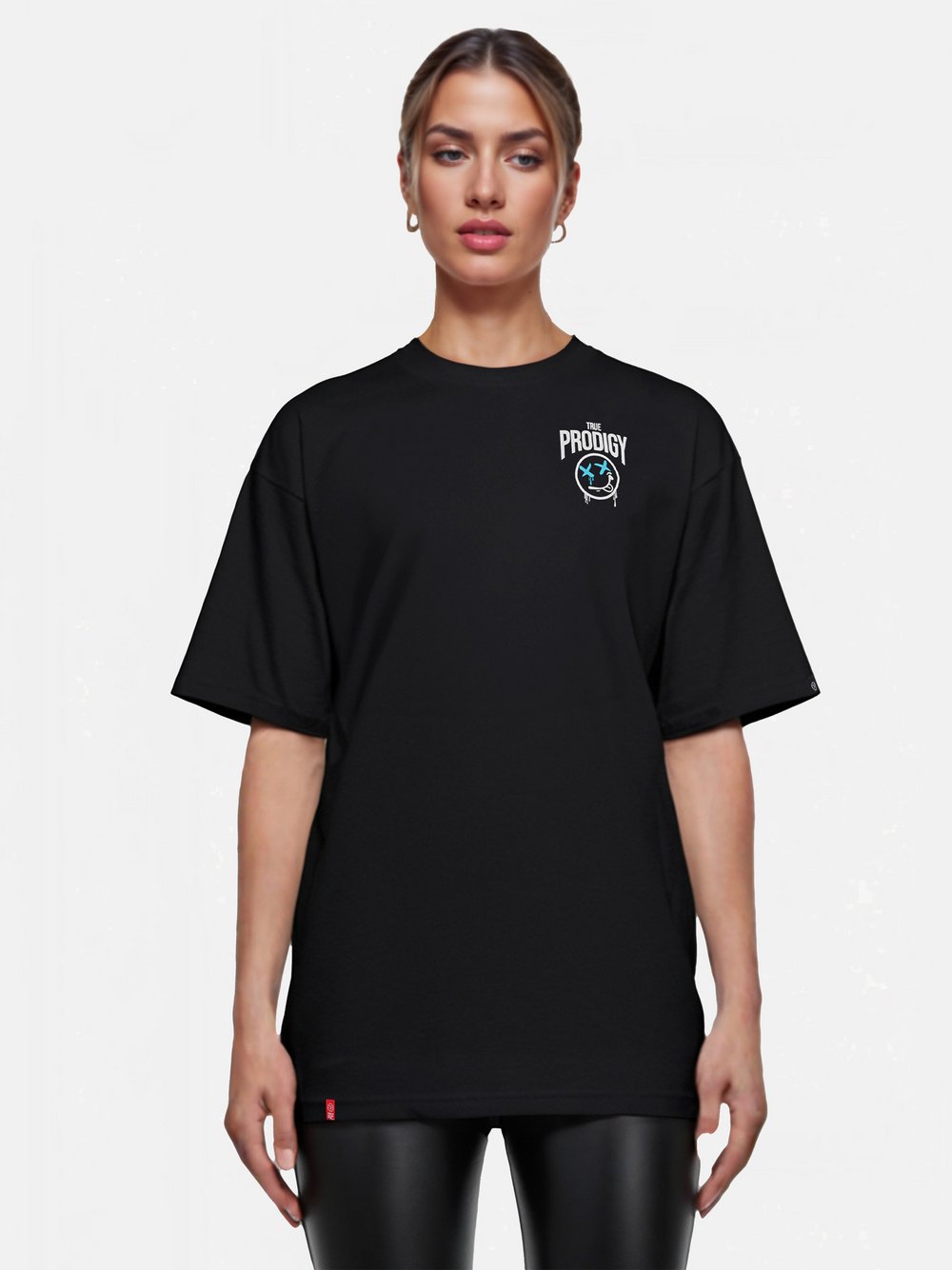 Thumbnail - Trueprodigy Oversize-Shirt  Damen Baumwolle schwarz, S