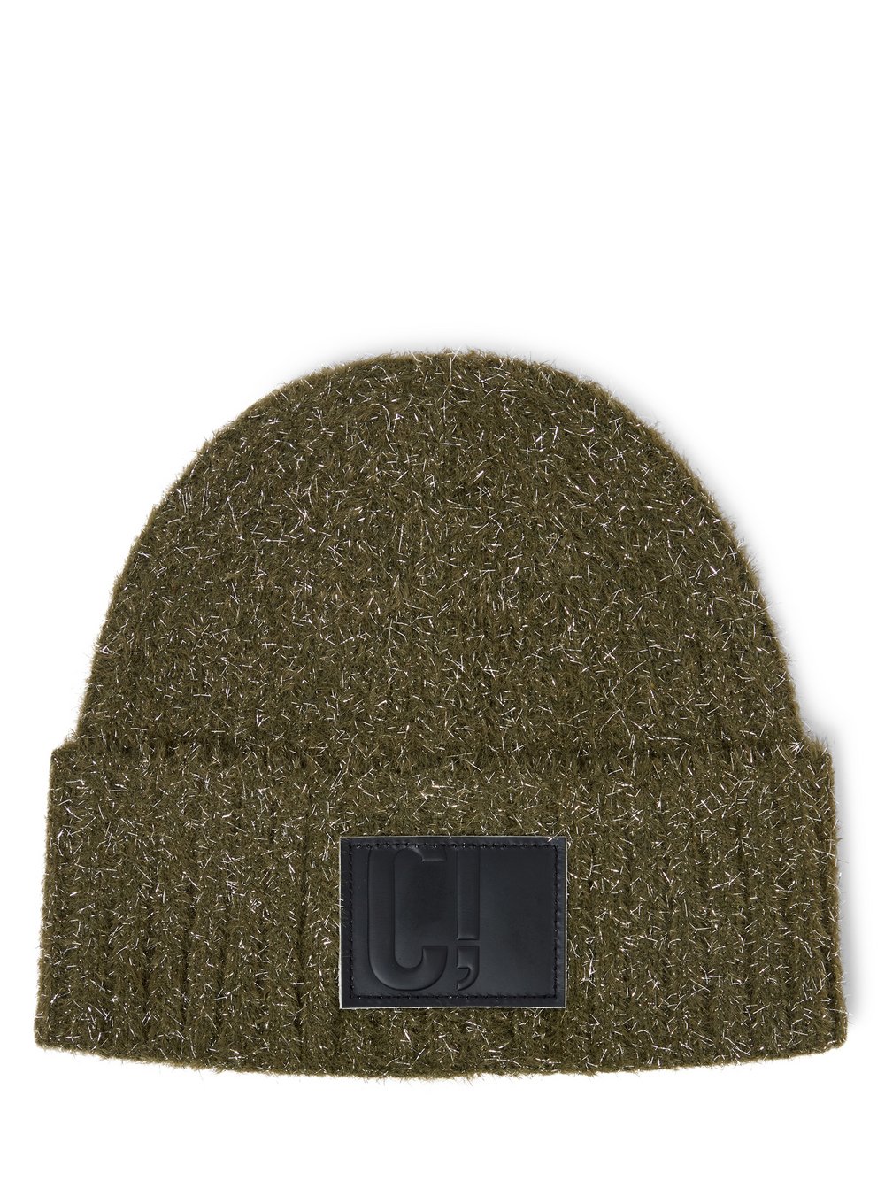 comma casual identity Strickmütze Damen Polyamid grün, ONE SIZE