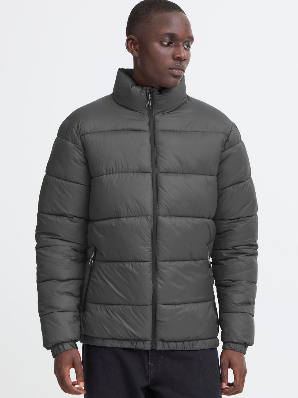 Thumbnail - BLEND Steppjacke Herren grau, S