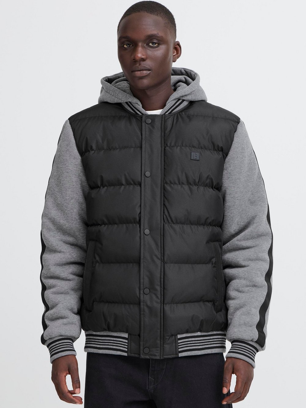 BLEND Collegejacke Herren schwarz, S